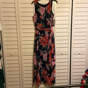 Floral Belted Dress